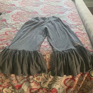 Matilda Jane cropped ruffle pants